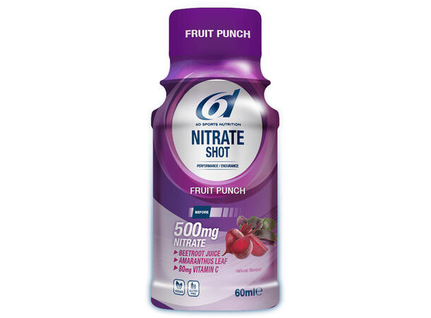 6d Nitrate Shot - Fruit Punch 6 x 60 mL 