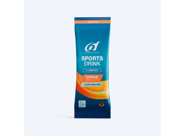 6d Sports Drink Doseringspose Sitrusfrukt-smak 