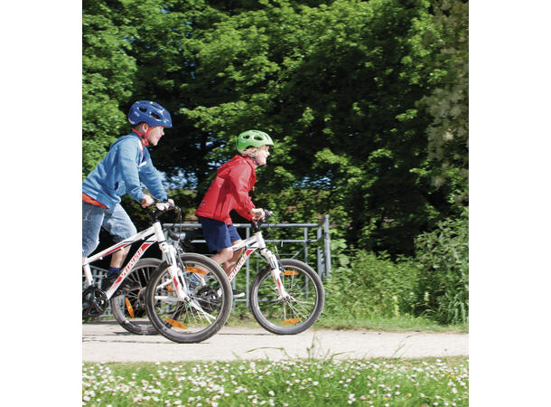 Abus Youn-I Mips Sykkelhjelm M, Polar matt 