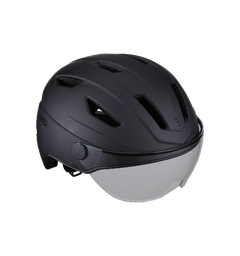 BBB Move Faceshield BHE-57 Hjelm Sort Visir, 12 Luftehull, NTA/CE/AS godkjent