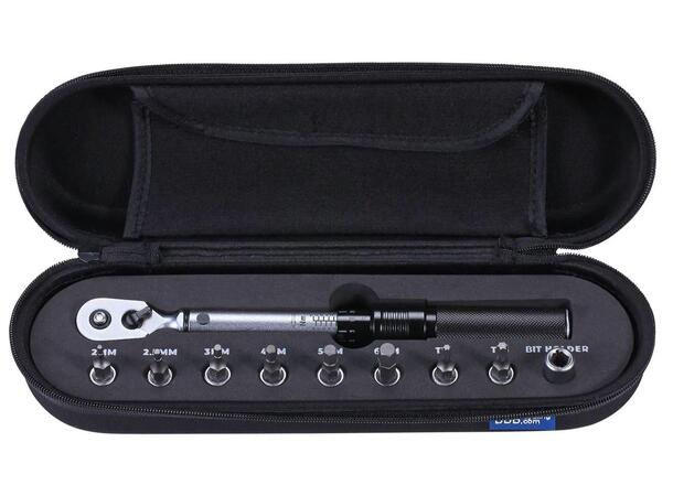 BBB PrecisionTorque BTL-174 Momentnøkkel 1-10Nm, ink. 9 bits 