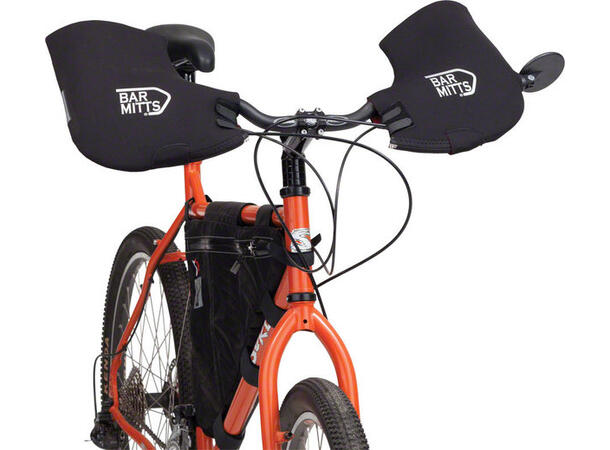 Bar Mitts Flatbar/MTB - Speil Str. L, For styre med Speil 
