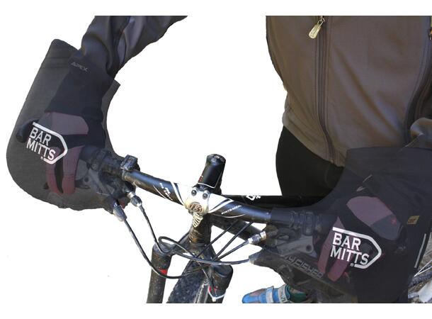 Bar Mitts Flatbar/MTB - Speil Str. L, For styre med Speil 