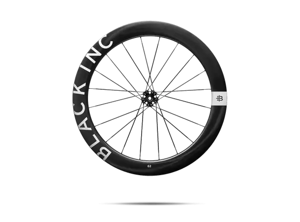Black Inc Sixty Two disc Forhjul Clincher, keramiske lagre 