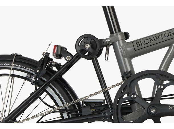 Brompton Advance Roller Wheel Par (2 stk med med smådeler) 
