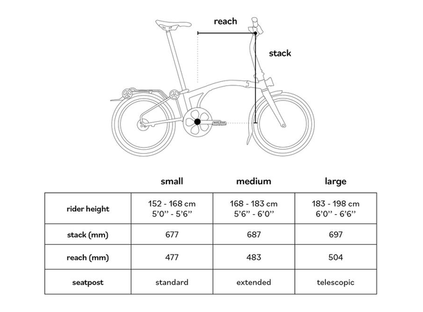 Brompton G-Line Forest Green, S 