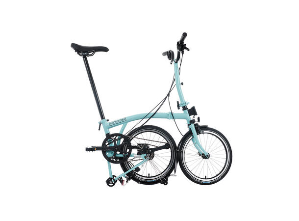 Brompton H12L Sammenleggbar sykkel 12 gir, 12kg, stålramme, Turkish Green 