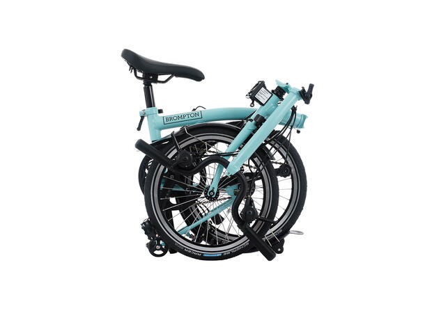 Brompton H12L Sammenleggbar sykkel 12 gir, 12kg, stålramme, Turkish Green 