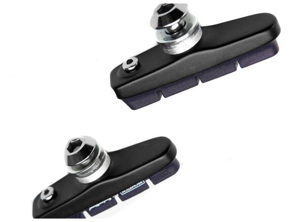 Brompton Komplette Bremseklosser Belegg og holder, Til en brems 