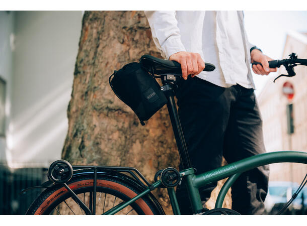 Brompton Transit Transport Bag G-Line Vannavvisende, med ramme, Dark Grey 