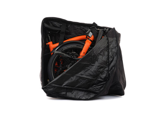 Brompton Transit Transport Bag G-Line Vannavvisende, med ramme, Dark Grey 