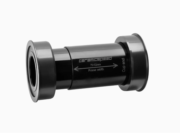 CeramicSpeed EVO386 SRAM DUB Kranklager Gravel, Coated, Sort 