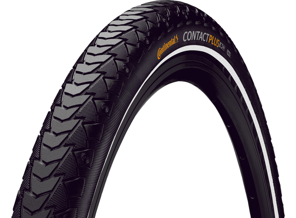 Continental Contact Plus 28" dekk 700x47, Refleks 