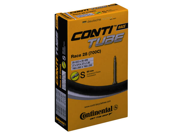 Continental  Racer Slange 700 x 20-25mm, 60 mm Ventil 