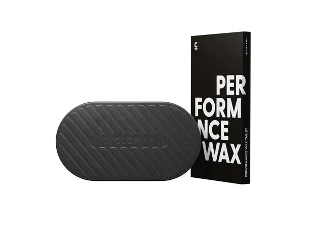 Cyclowax Performance Kjedevoks Plate 200gr, hot wax med lavere friksjon, Sort 