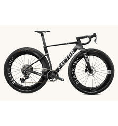 Factor Elara Aero Grussykkel, Sort 56, SRAM Force XPLR 1x13, Wattmåler