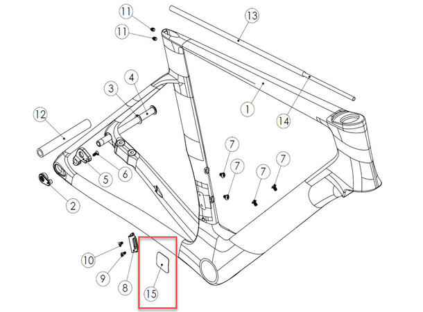 Factor OSTRO 2.0  Kjedebeskytter 115-A343BSI-SL 
