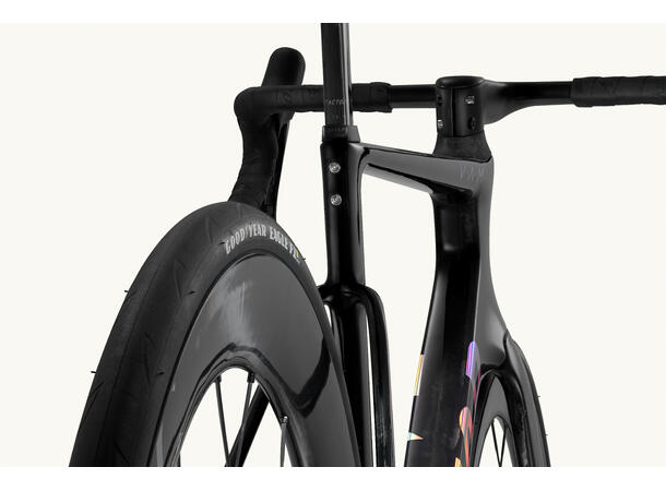 Factor Ostro VAM SRAM Force + Wattmåler Black Chrome, 54 