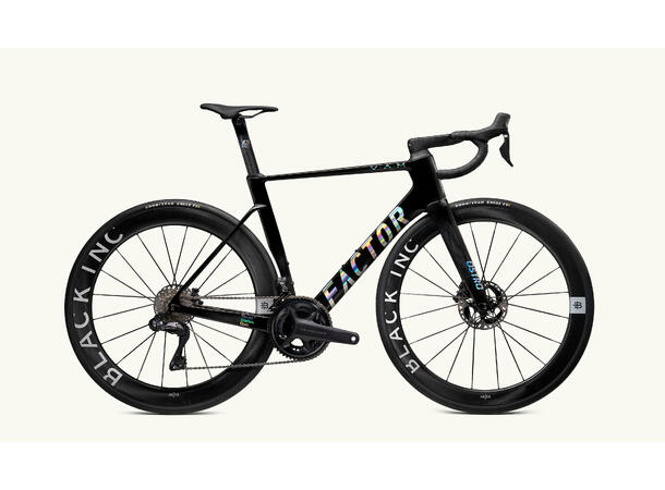 Factor Ostro VAM SRAM Force + Wattmåler Black Chrome, 58 