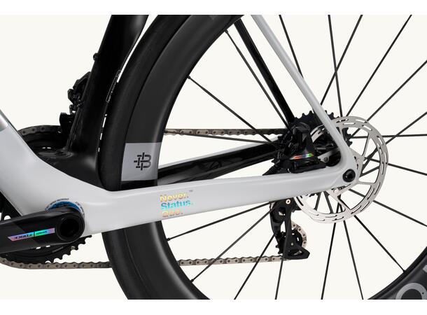 Factor Ostro VAM SRAM Force + Wattmåler White Chrome, 52 