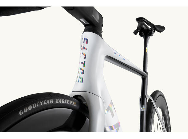 Factor Ostro VAM SRAM Force + Wattmåler White Chrome, 56 