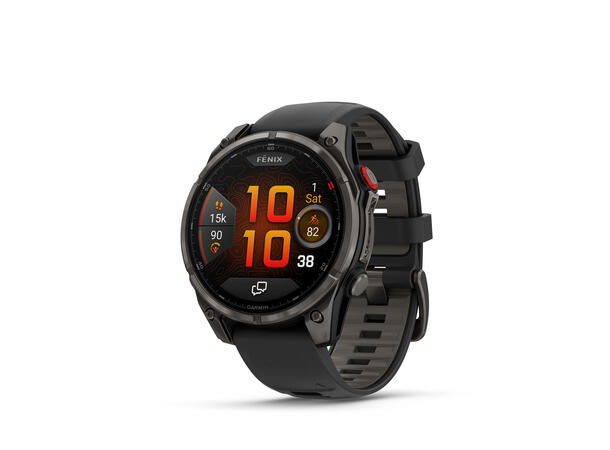 Garmin Fenix 8 Pro, 47 mm Sapphire, Karbongrå 
