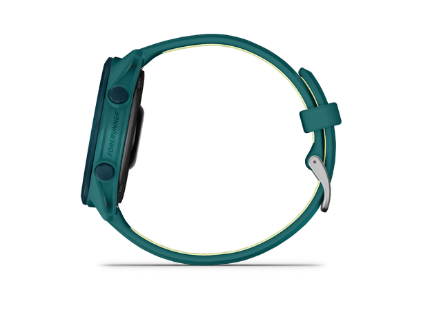 Garmin Forerunner 170 Music Blågrønn med blågrønn/sitronfarget rem 