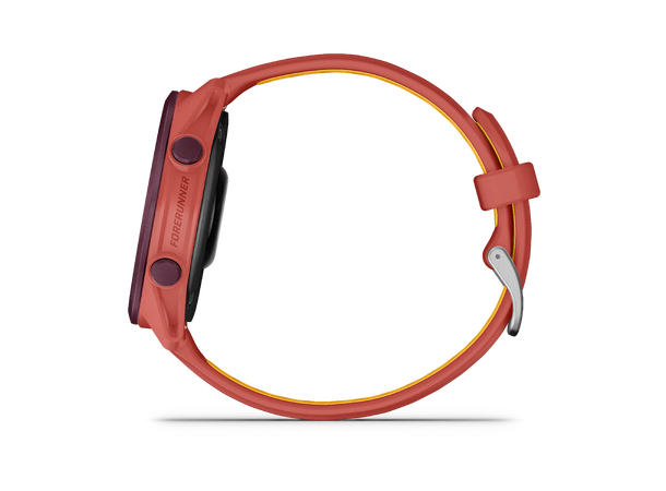 Garmin Forerunner 170 Music Rødrosa med rødrosa/mangofarget rem 