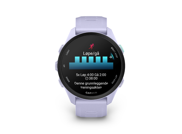 Garmin Forerunner 70 Kald lavendel 