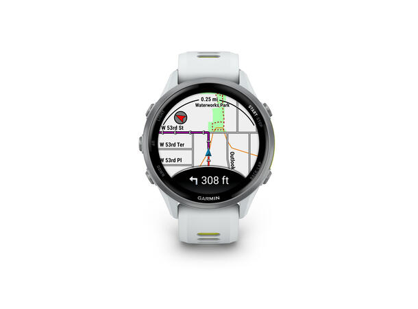 Garmin Forerunner 970 Granulittfarget/gjennomsiktig gul rem 
