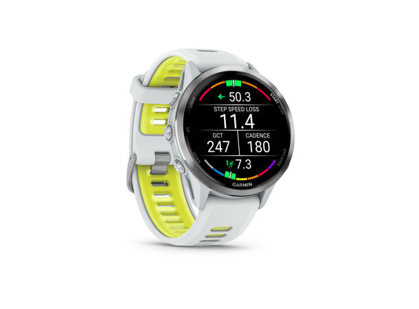 Garmin Forerunner 970 Granulittfarget/gjennomsiktig gul rem 