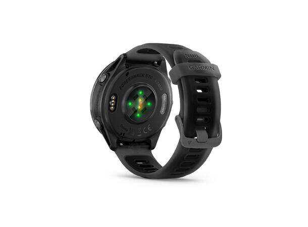Garmin Forerunner 970 Skifergrå aluminium med sort/sort rem 