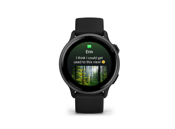 Garmin vivoactive 6 Skifergrå med sort rem 