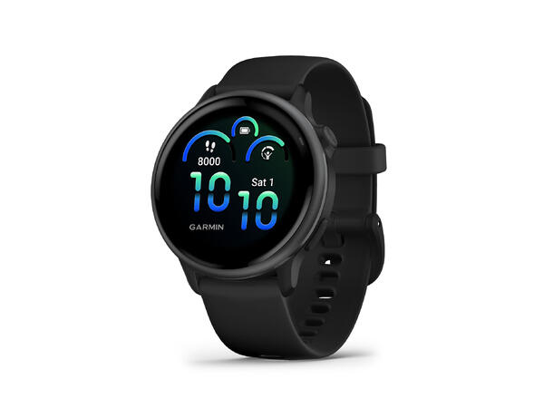 Garmin vivoactive 6 Skifergrå med sort rem 