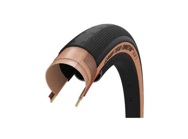 Goodyear Connector Slick 40mm, Sort/Brun, Grusdekk 