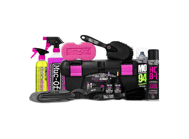 Muc-Off Ultimate Kit Vedlikehold E-Bike, Vask-Beskyttelse-Smøring 