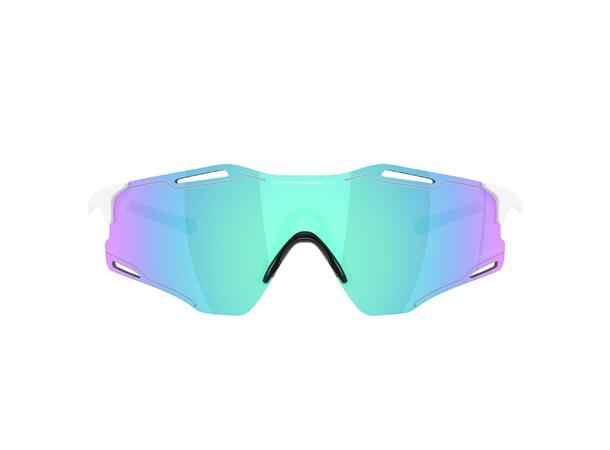 Oakley Cybr Zero Prizm Sapphire / Polished White 