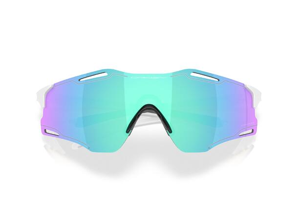 Oakley Cybr Zero Prizm Sapphire / Polished White 