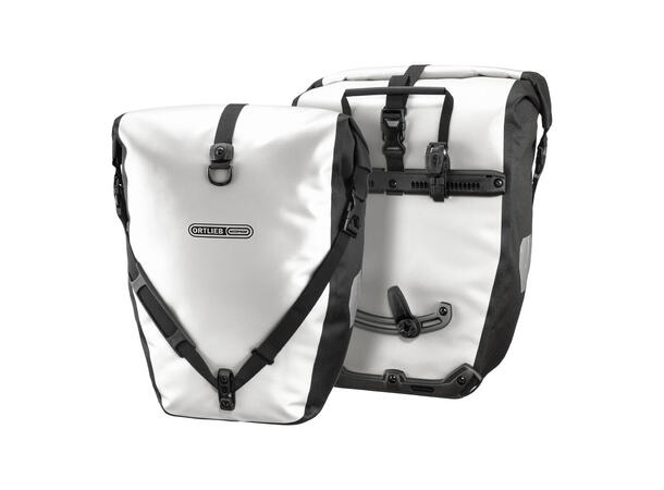 Ortlieb Back Roller Classic Sykkelvesker Hvit/Sort, 2x20L, QL 2.1 