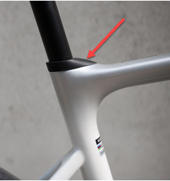 Ridley Deksel Integrert Salpinneklemme For rund salpinne 27,2mm