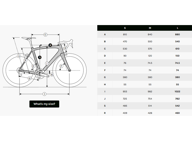 Ridley Omnium FAST Banesykkel L 
