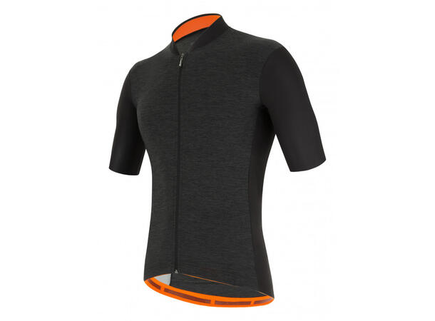 Santini Colore Puro 23 Sykkeltrøye Sort S 