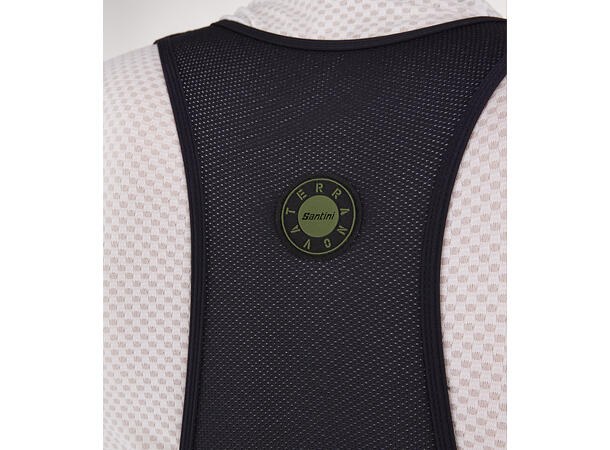Santini Gravel Sykkelshorts, Sort Sort str. L 