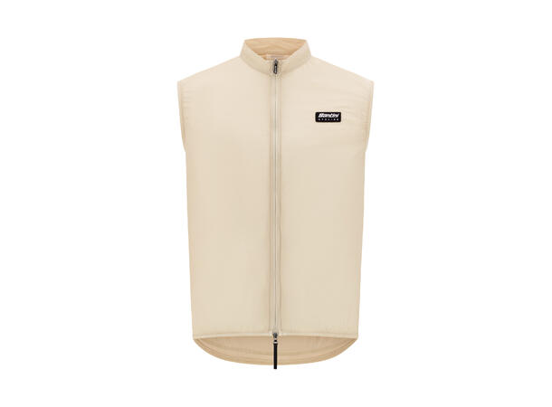 Santini RTR Vindtett vest Cappuccino str. L 