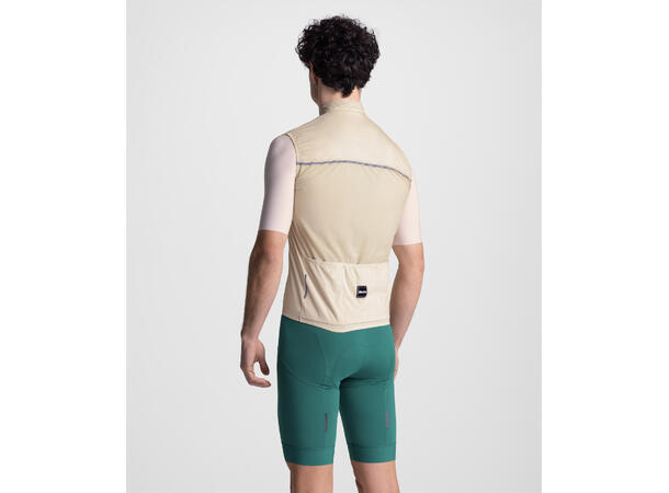 Santini RTR Vindtett vest Cappuccino str. L 