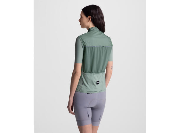 Santini RTR Vindtett vest Grønn str. 2XS 