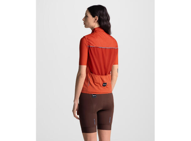 Santini RTR Vindtett vest Oransje str. XL 