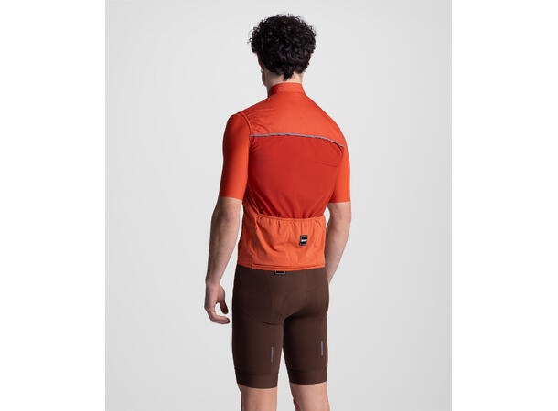 Santini RTR Vindtett vest Oransje str. XL 