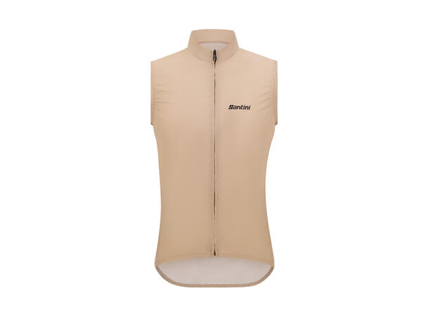 Santini RTR Vindtett vest, Cappuccino Cappuccino str. S 