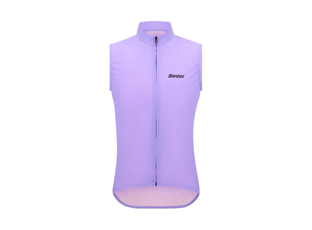 Santini RTR Vindtett vest, Lilla Lilla str. M 